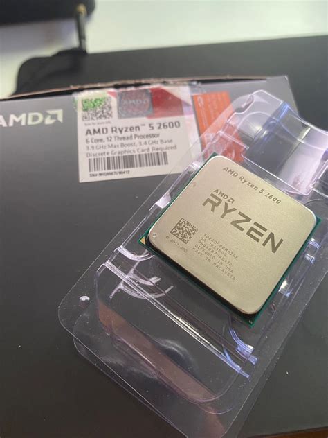 Ryzen 5 2600 & Stock cooler, Computers & Tech, Parts & Accessories ...