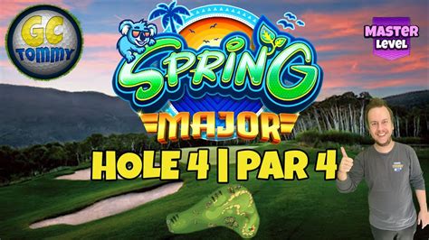 Master Qr Hole Par Eagle Spring Major Tournament Golf