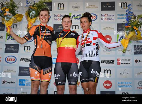 Der Belgische Jolien D Hoore Gewinner Der Silbermedaille Der Belgische