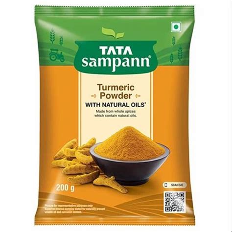 Tata Sampann Turmeric Powder 200 G At Rs 54 Pack In Ballia ID