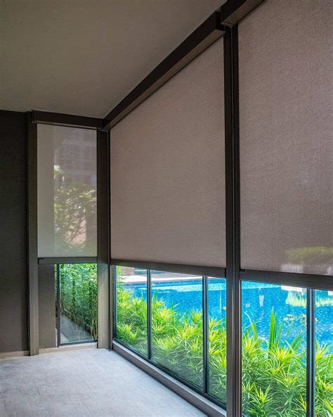 outdoor zip track guided blinds shadespace singapore