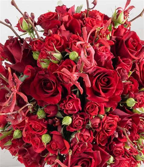 Red Rhapsody Flower Arrangement In Riyadh Joi Ts