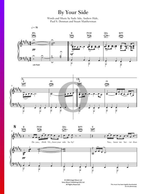 Sade by your side sheet music pdf - lenaspy