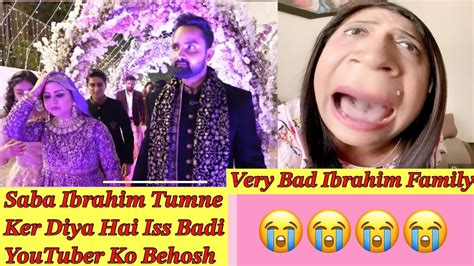 Saba Ki Shaadi Se Ek Badi Youtuber Sadme Main Chali Gai 😭😭