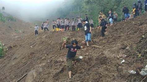 Korban Longsor Di Tana Toraja Masih Hilang Tim Sar Gabungan