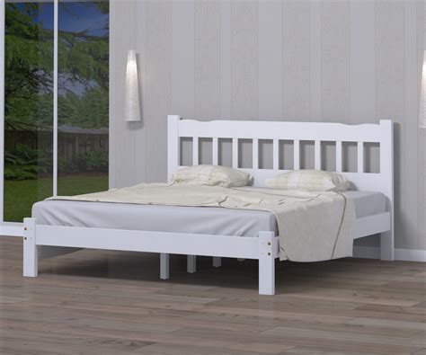 Cama Super King Size Prime De Madeira Maci A Pinus Santa Rosa M Veis