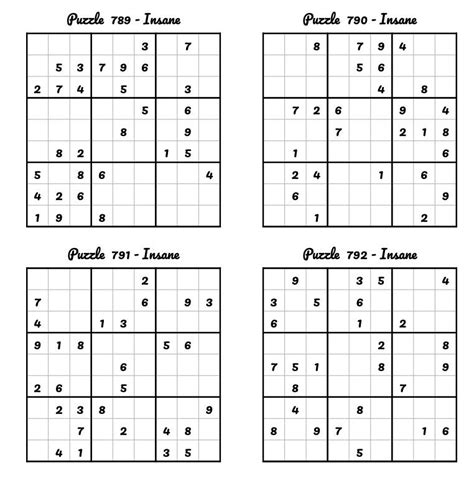 3000 Sudoku Puzzles Printable Puzzle Pages With Solutions Digital