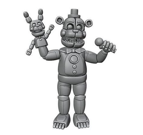 Funtime Freddy 3d Model 3d Printable Cgtrader