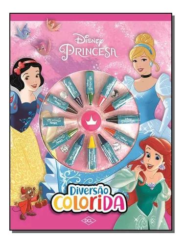 Disney Diversão Colorida Princesas MercadoLivre