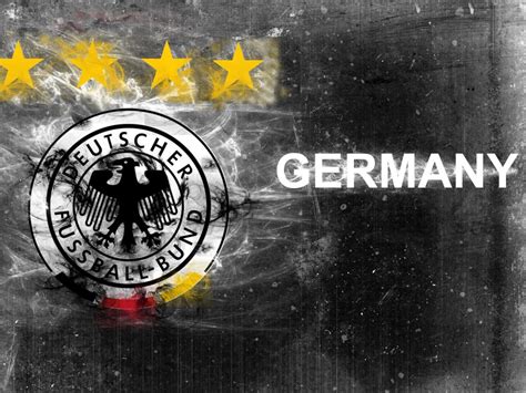 The Germany National Football Team Logo with Abstract Background - Allpicts