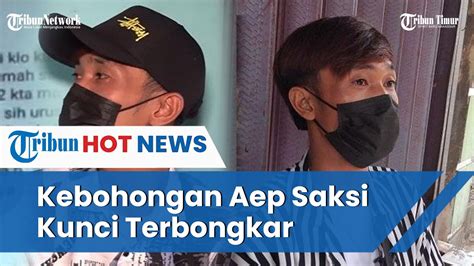 Kesaksian Aep Dibantah Keras Warga Kebohongan Saksi Kunci Vina Eky