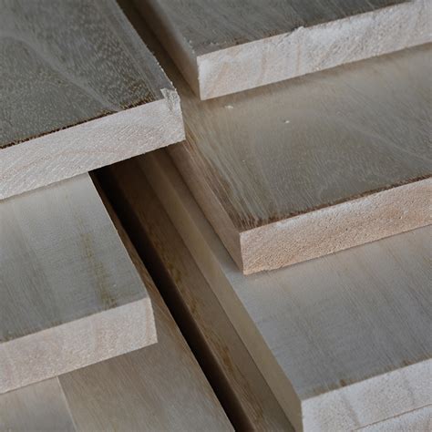 Wholesale Eco Friendly Natural Wood Lumber Paulownia Board Customized