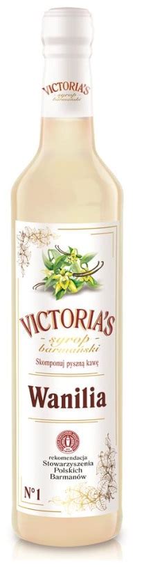 SYROP BARMAŃSKI WANILIA waniliowy VICTORIA S 490ML 12767905740 Allegro pl