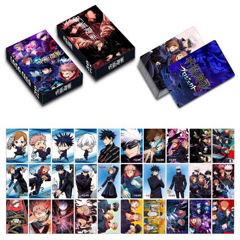 Buy Goodern Pcs Anmie Jujutsu Kaisen Lomo Cards Jujutsu Kaisen