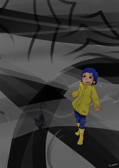 Coraline and the Secret Door by Fededeko on DeviantArt