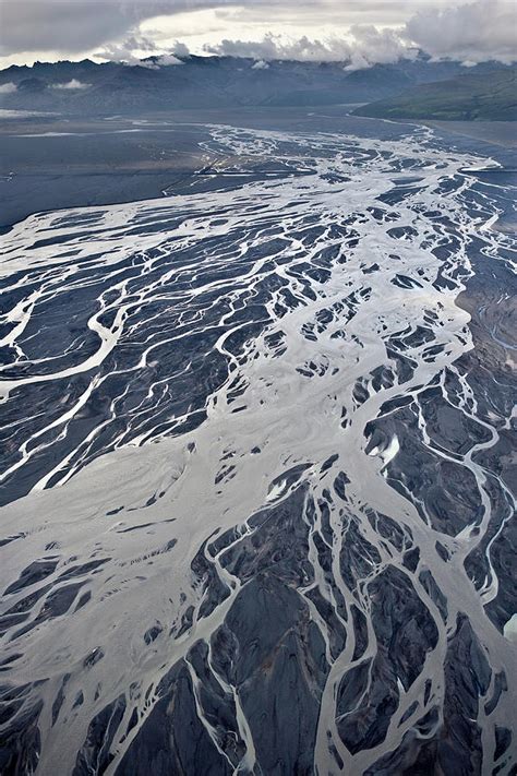 Braided River - Skeidararsandur - Iceland Photograph by Phil Degginger ...