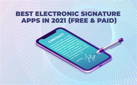 Best Electronic Signature Apps In 2024 Free And Paid For Android And Ios