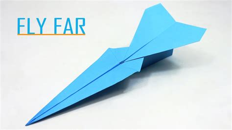 How To Make A Cool Paper Airplane That Flies Far