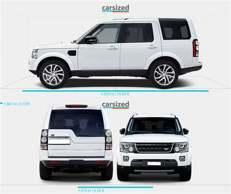 Land Rover Discovery Dimensions Side View