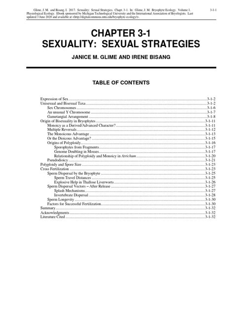 Chapter 3 Sexual Strategies Pdf Sex Biological Interactions