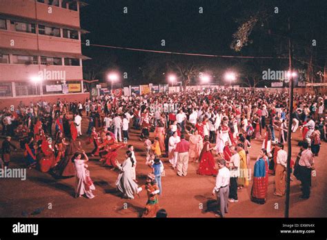 Dandiya Raas Indian Folk Dance Dandiya Ras Navaratri Festival