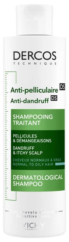 Dercos Anti Pelliculaire DS Shampooing Traitant Cheveux Normaux à Gras