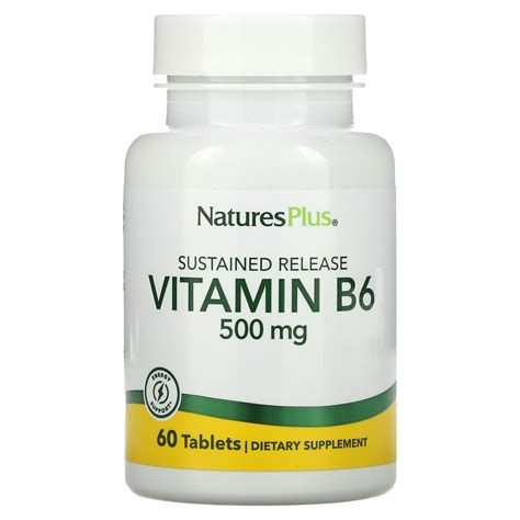 Naturesplus Vitamin B Sustained Release Mg Tablets