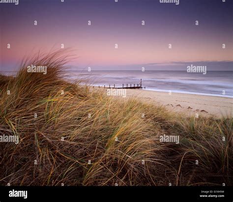 Horsey Gap Beach, Norfolk, England Stock Photo - Alamy