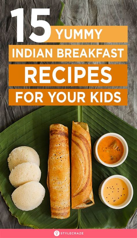 Top 15 Healthy Indian Breakfast Recipes for Energetic Kids