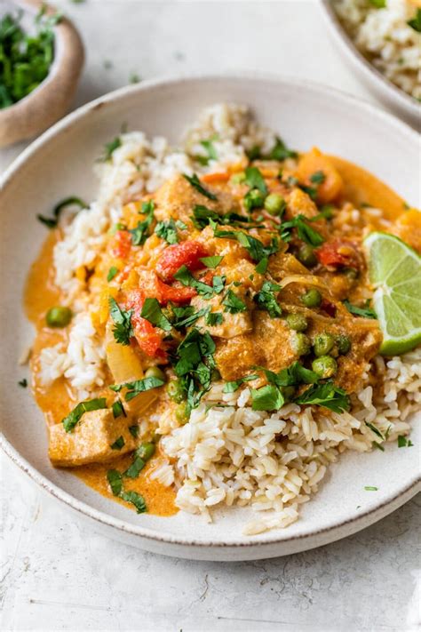 Slow Cooker Thai Peanut Chicken Wellplated