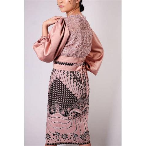 Custom Of Kebaya Leli With Nude Brocklate Wedding Kebaya Party Kebaya Modern Midi Dress