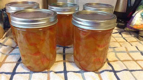 Canned watermelon rind pickles! : Canning