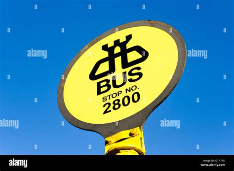 Dublin Bus stop Stock Photo - Alamy