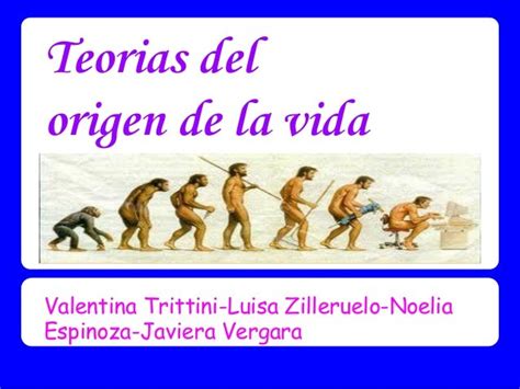 Las Diferentes Teorias Del Origen De La Vida El Origen De La Vida En Nbkomputer