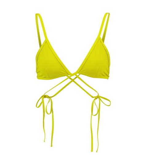 Christopher Esber Wrapround Triangle Bikini Top Christopher Esber