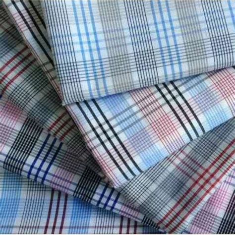 Supply 100 Cotton Yarn Dyed Check Fabric Wholesale Factory Honry Fabric