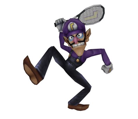 Wii Super Smash Bros Brawl Waluigi Trophy The Models Resource