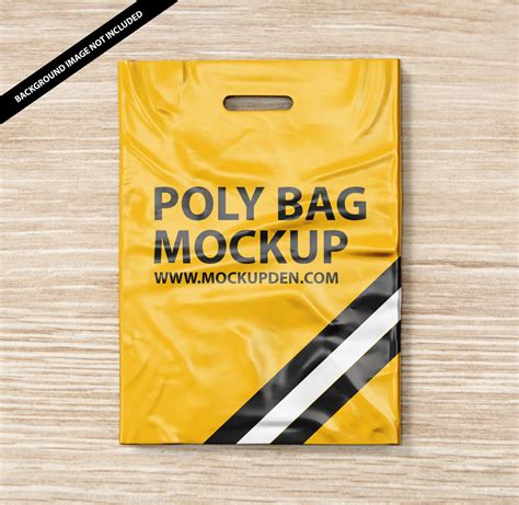 Free Poly Bag Mockup Psd Template Mockup Den