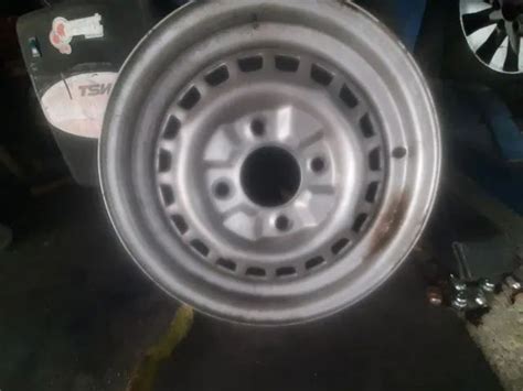 Roda De Ferro Aro 15 Vw Fusca Tala 6 Prata 4x130 Carros Vans E