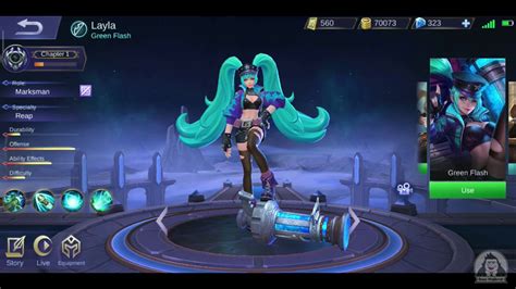 Layla Mobile Legends Hero All Skin And Skill Description July 2019