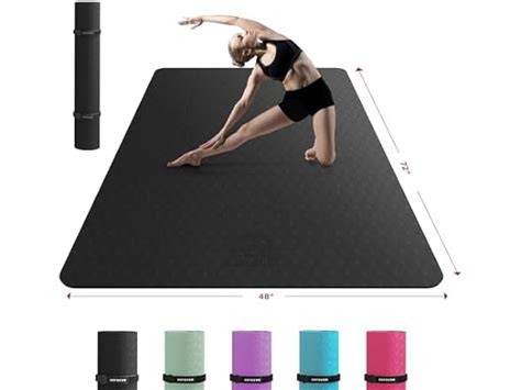 72"x48" Extra large yoga mat