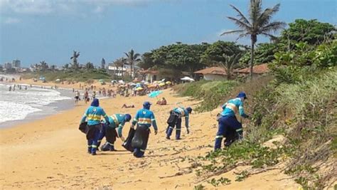 Prefeitura Faz Mutirão De Limpeza Em Praias Para Receber Foliões