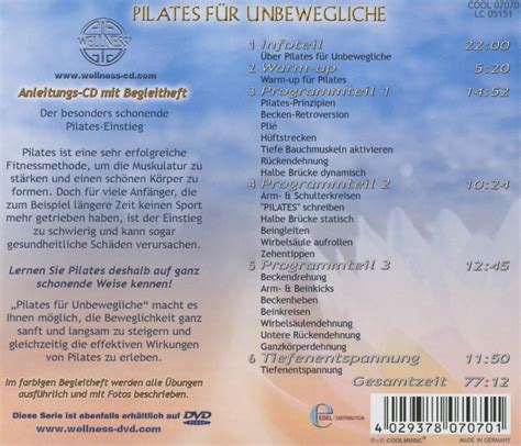 Pilates Fuer Unbewegliche Canda Cd Album Muziek Bol