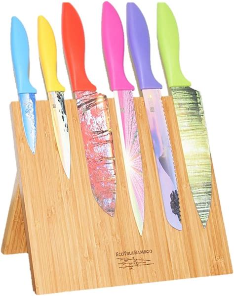 Magnetic Knife Block Cutting Board Knife Holder And