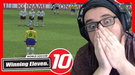 O MELHOR JOGO DE FUTEBOL DE TODOS OS TEMPOS Winning Eleven 10 YouTube