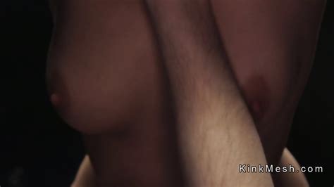 Curved Brunette Gets Slave Training