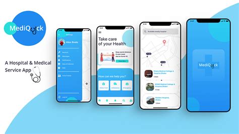 Hospital And Medical Service App Ui Design On Behance