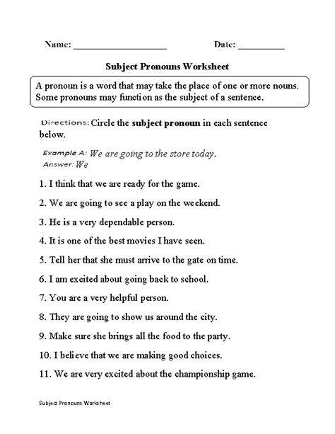 Subject And Object Pronouns All Things Grammar Mixed Pronoun