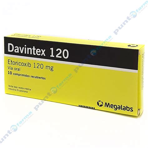 Davintex 120 Caja De 10 Comprimidos Punto Farma