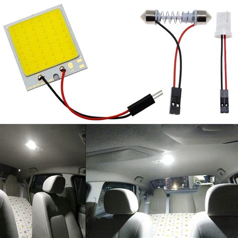 Lampe D Int Rieur De Voiture Led De Lecture T Cob W W C W